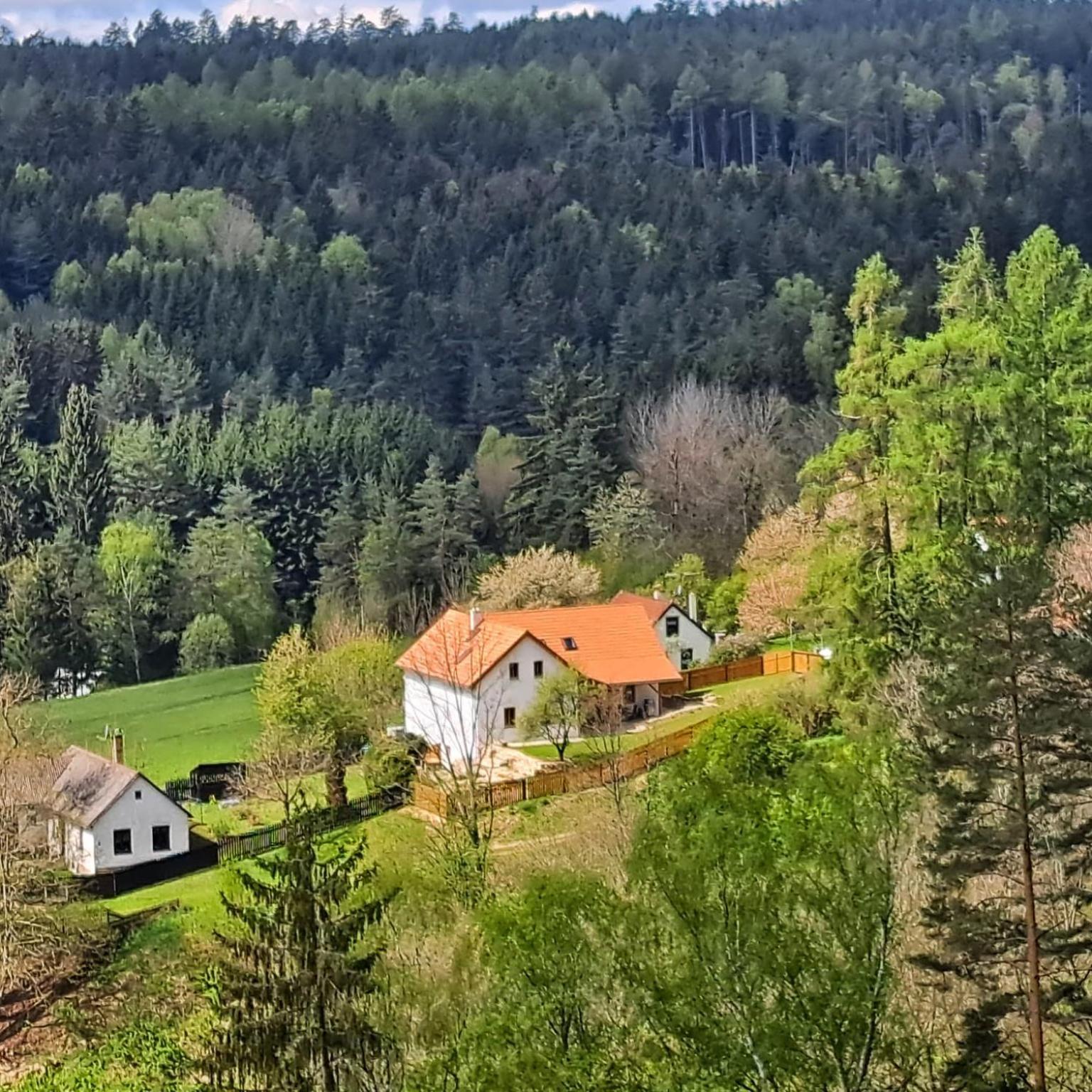 Podhradi Landstejn Villa Slavonice Buitenkant foto